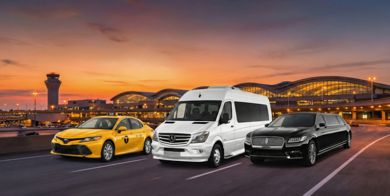 DTW airport shuttle service